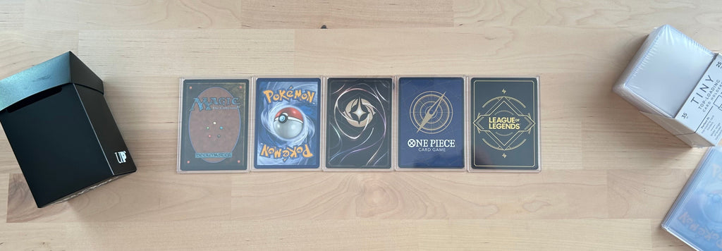 Tiny Top-Loading Card Holders — 25 pack